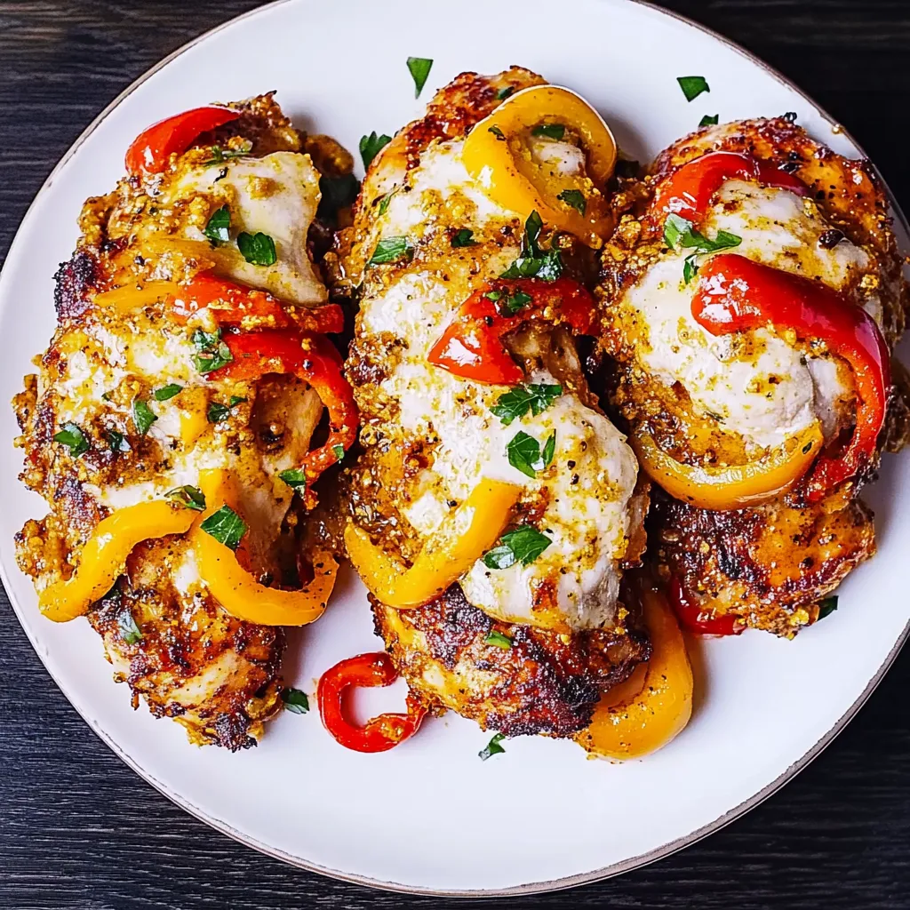 Cajun Chicken with Bell Peppers Recipe